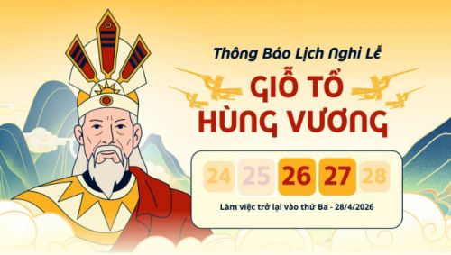 Thông báo nghỉ lễ