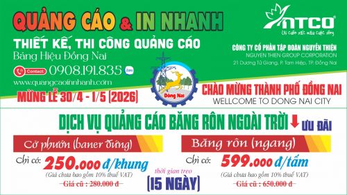 TREO BĂNG RÔN GIÁ RẺ BIÊN HÒA ĐỒNG NAI